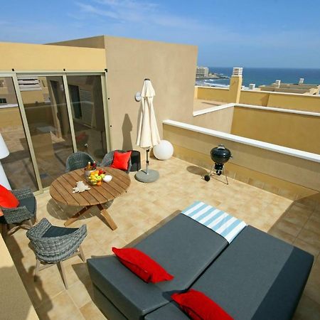 La Perla By Rentmedano Superb Luxury Duplex, Private Roof Terrace, Ocean View, Pool, Wifi And Parking Apartment El Médano Exterior photo