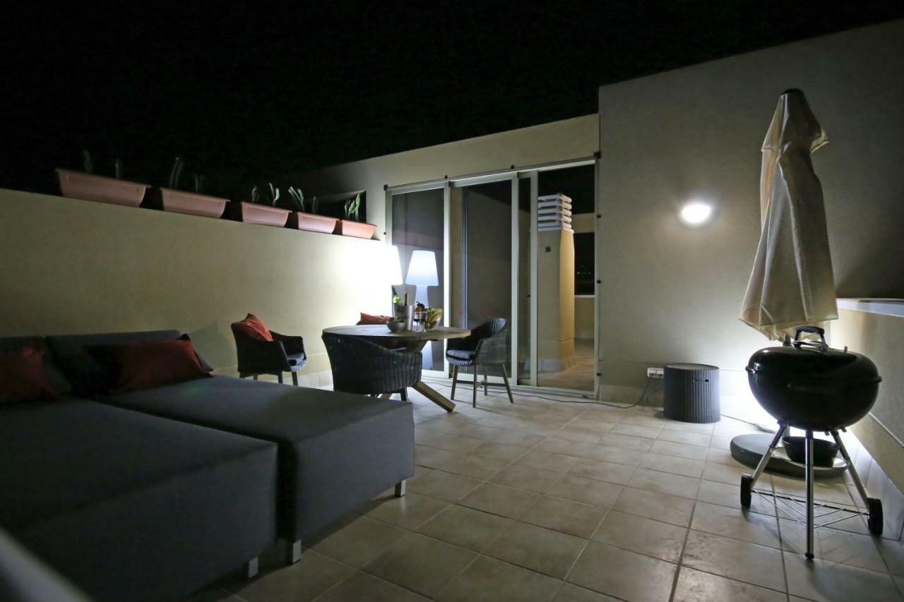 La Perla By Rentmedano Superb Luxury Duplex, Private Roof Terrace, Ocean View, Pool, Wifi And Parking Apartment El Médano Exterior photo